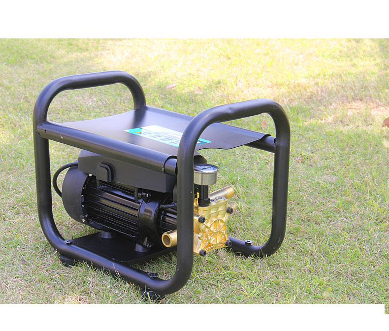 高压洗车机220v快接家用感应电机清洗水泵洗车水枪关枪停机刷车泵铜线