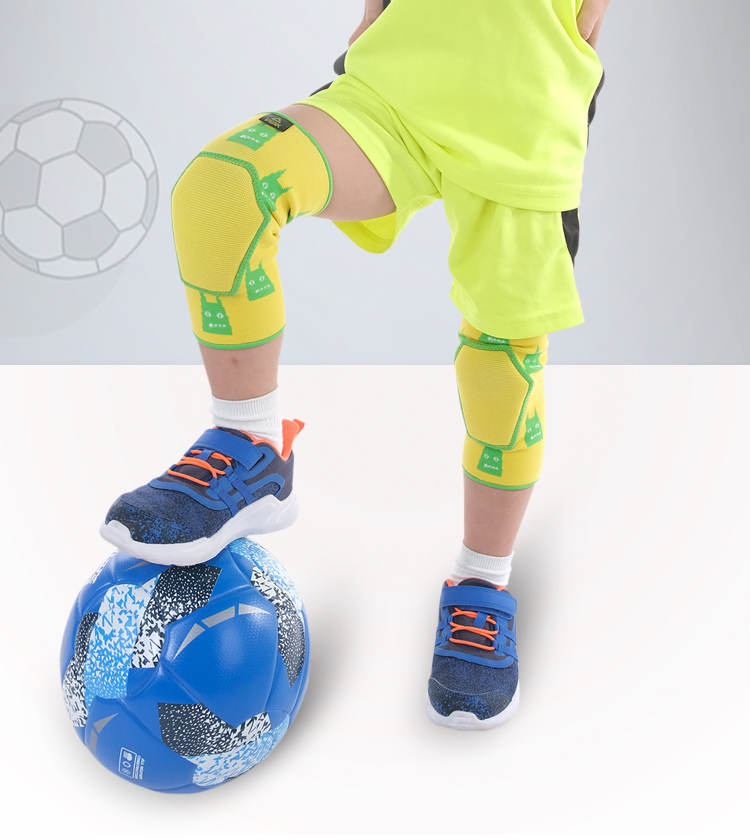 匹克运动护膝儿童男防摔舞蹈女夏季篮球护膝盖跳舞髌骨带专用护漆儿童