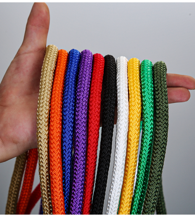 尼龙绳子编织绳捆绑绳晾衣绳耐磨手工编织diy窗帘拉绳货车绑绳2mm100