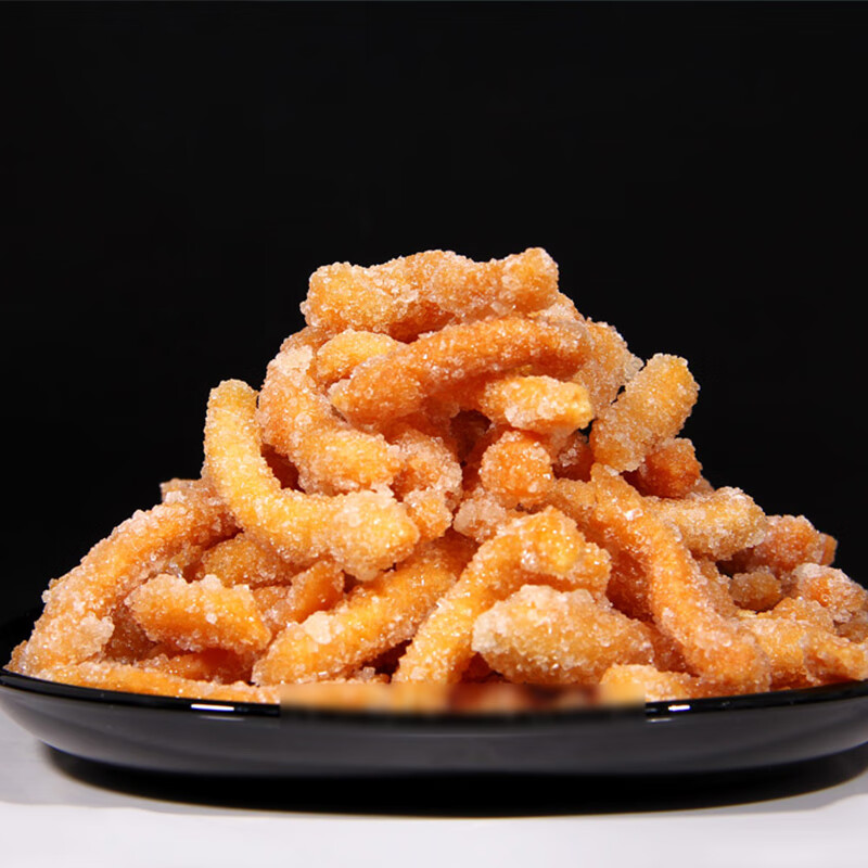 河南特产手工制作小金果酥脆焦香甜度适中油炸糕点果子 芝麻小金果