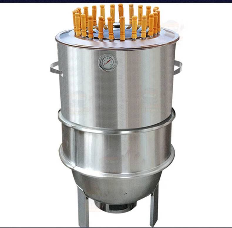 挂式烤炉不锈钢吊炉无烟烧烤炉缸商用烤串焖烤肉炉烤鸡鸭鹅烤羊腿吊挂