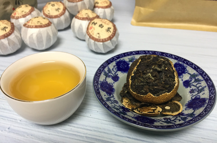 优选小青柑老白茶贡眉小柑白茶叶500g袋装 500g【图片 价格 品牌 报价