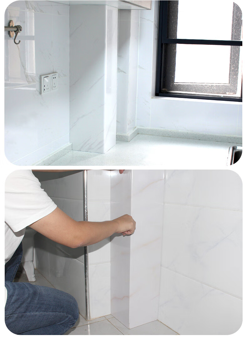 包水管装饰包下水管道装饰护角包燃气厨房管道卫生间阳台遮挡板pvc膜