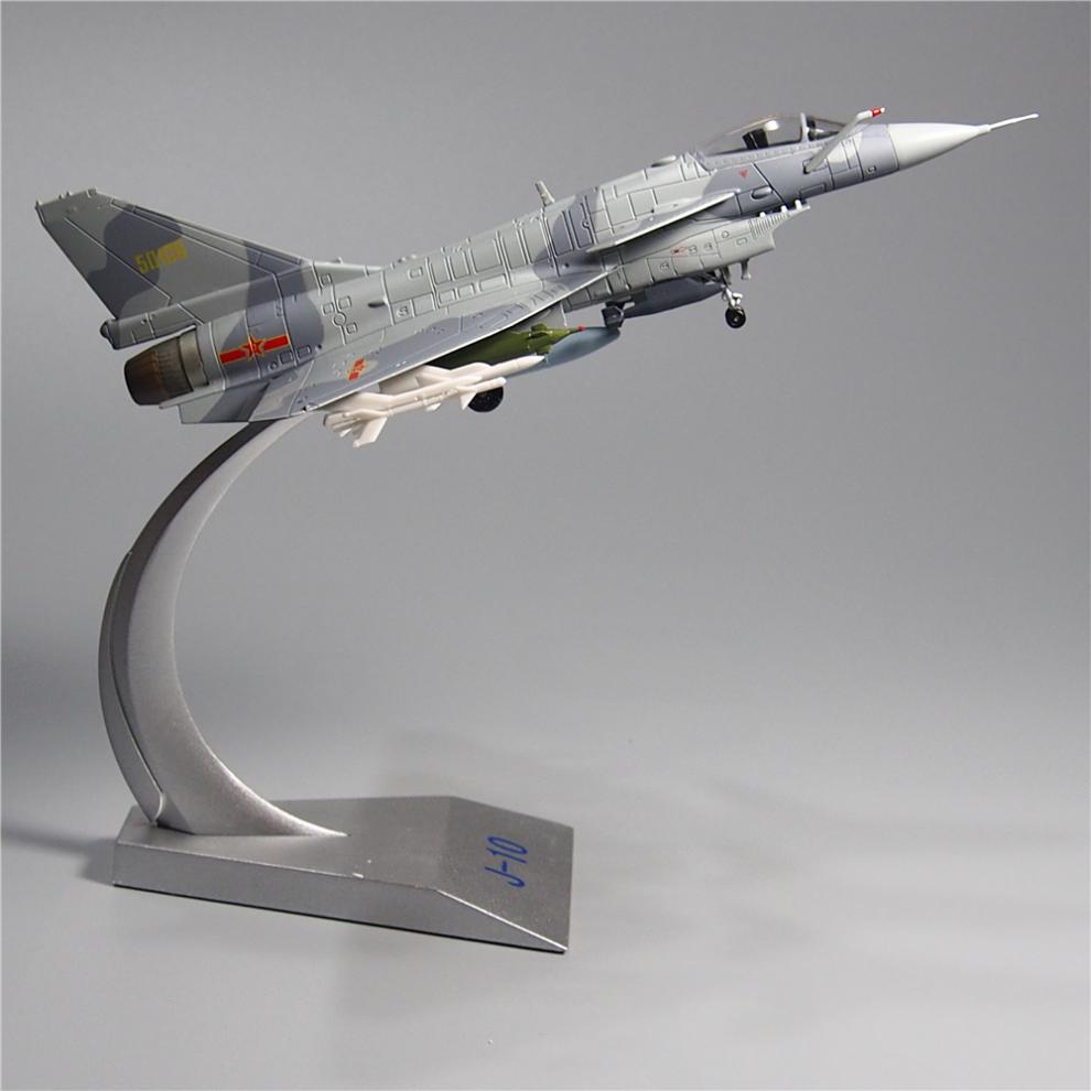 欧贝林歼10战斗机模型合金160172歼10abc战斗机模型仿真合金歼十成品