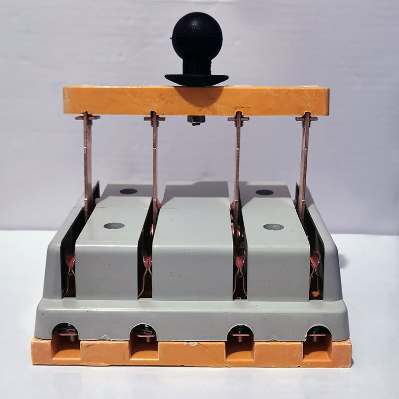 双向铜4p100a闸刀三相四线倒顺开关 hsf11-100a断电380v转隔离【图片