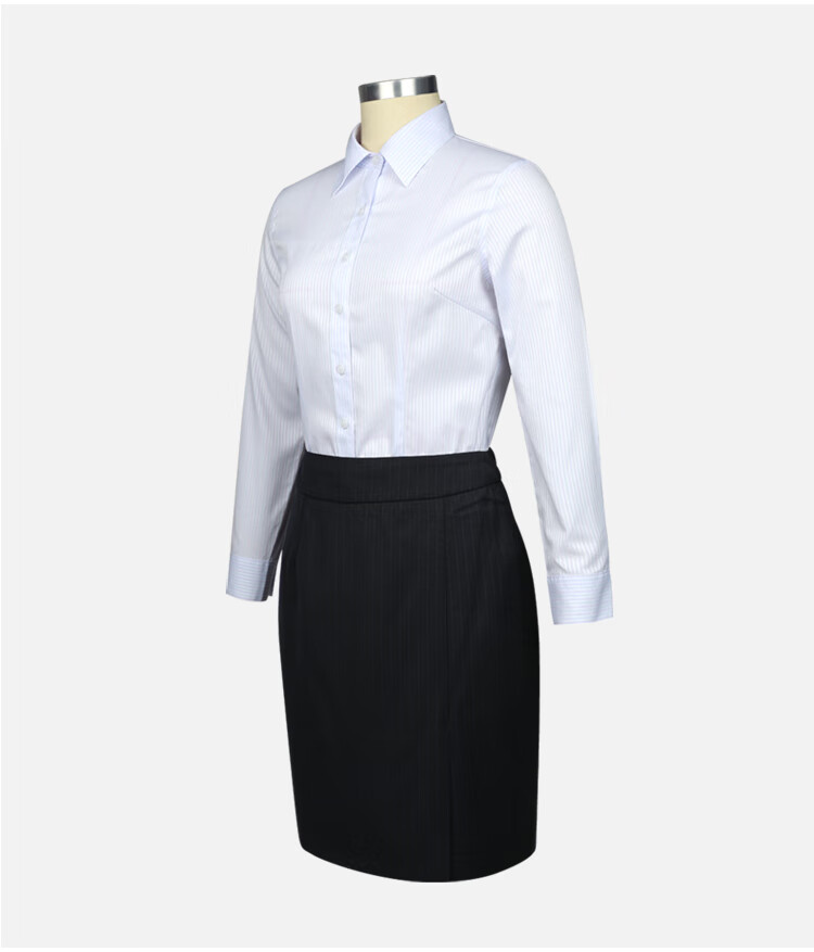 中行工作服女衬衫西服外套衣服工装制服行服新款 西裙 xs【图片 价格