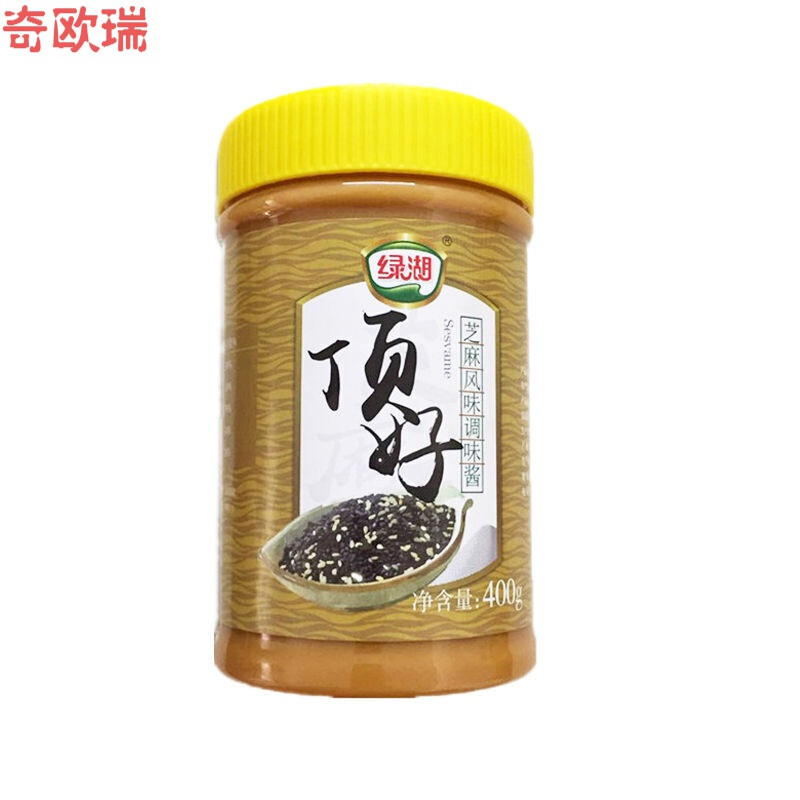年货顶好花生酱花生风味调味酱拌面酱涂面包蘸酱沙县芝麻酱芝麻酱400g