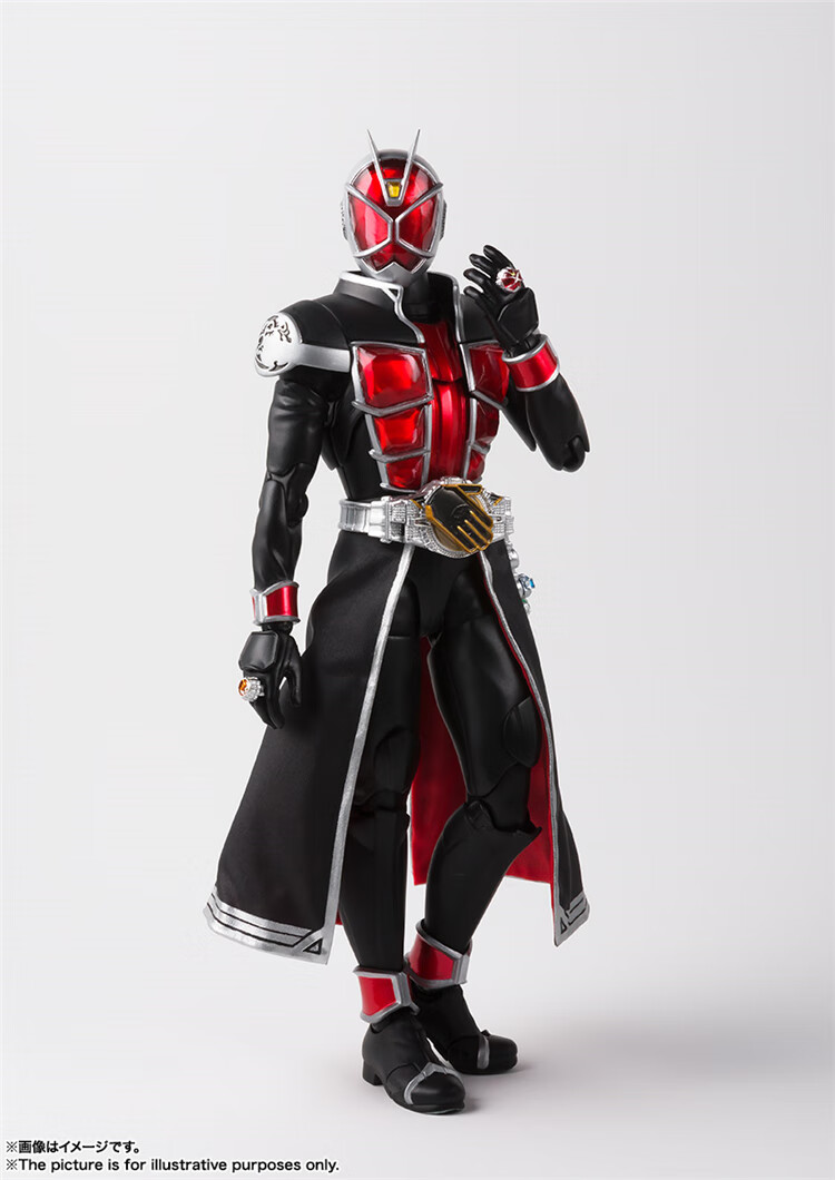 bandai万代 日版 shf 真骨雕 假面骑士wizard 魔法师 法爷 火焰风格