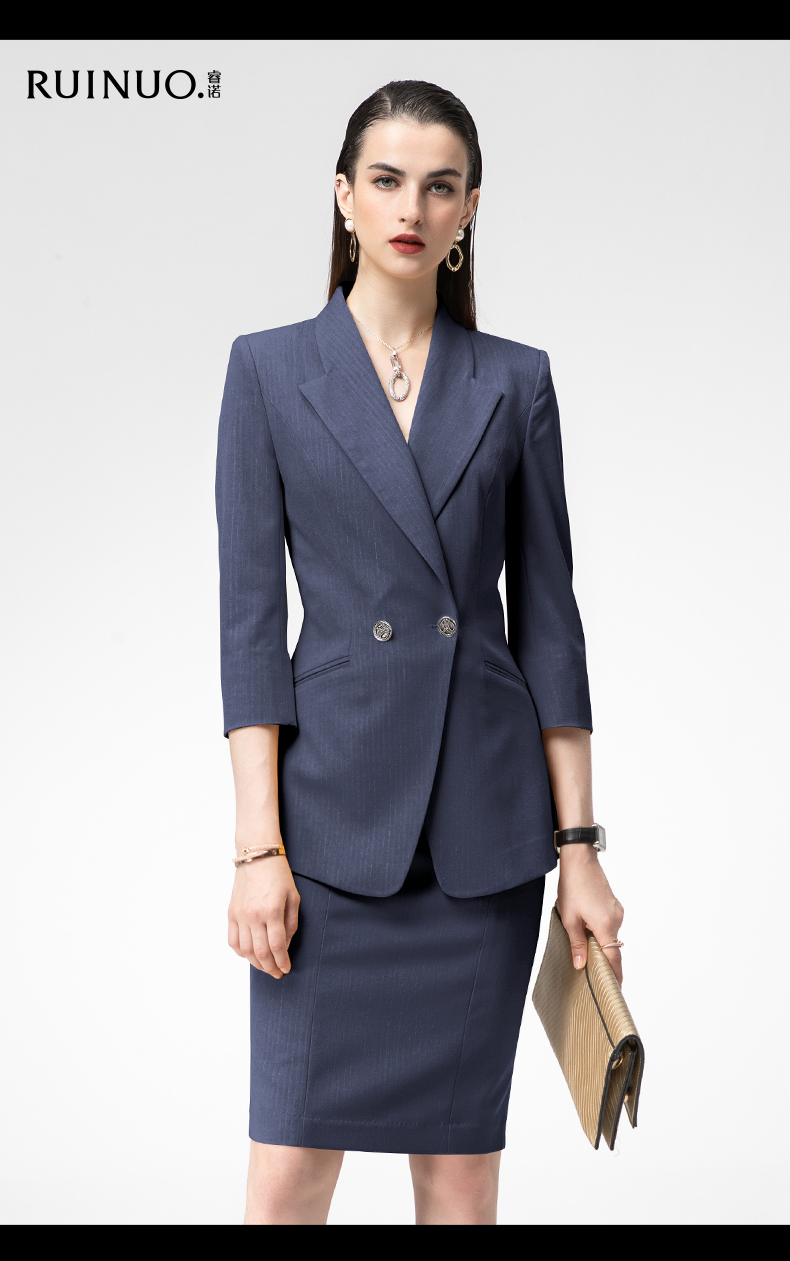 睿诺高端小西装女职业装女装气质时尚休闲商务正装西服外套面试工作服