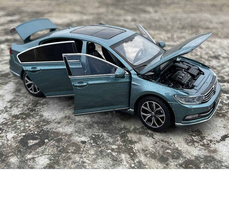 大众迈腾合金属汽车模型仿真声光转向避震儿童玩具收藏送礼物摆件团购