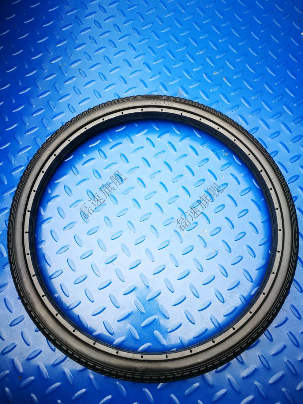 2022新款实心轮胎20寸单车免充气实心胎20x175自行车轮胎单车免充气