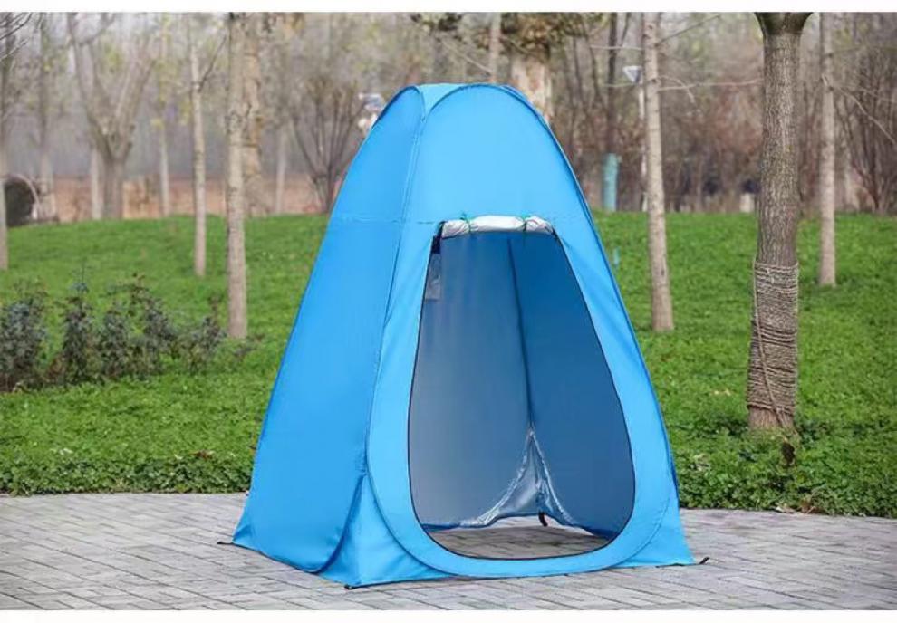 户外沐浴淋浴洗澡保暖帐篷自动加厚家用更衣移动厕所卫生间浴罩 1.
