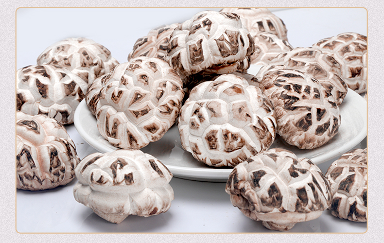 5折 山珍房县特产特产特产天白花菇冬菇香菇干货礼盒500g/盒 湖北