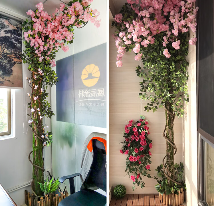 京享好物仿真树皮下水管外包装饰仿真假树皮管道装饰包柱子消防下水管