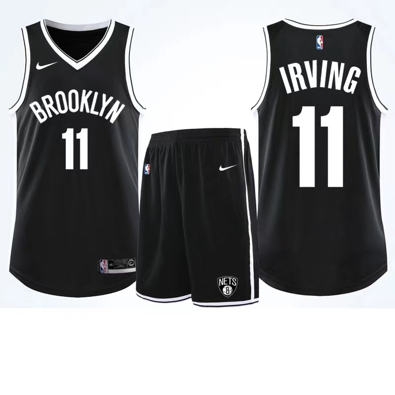 欧文球衣篮网球服篮球服11号哈登杜兰特球衣球衣团购13号7号蓝网黑色