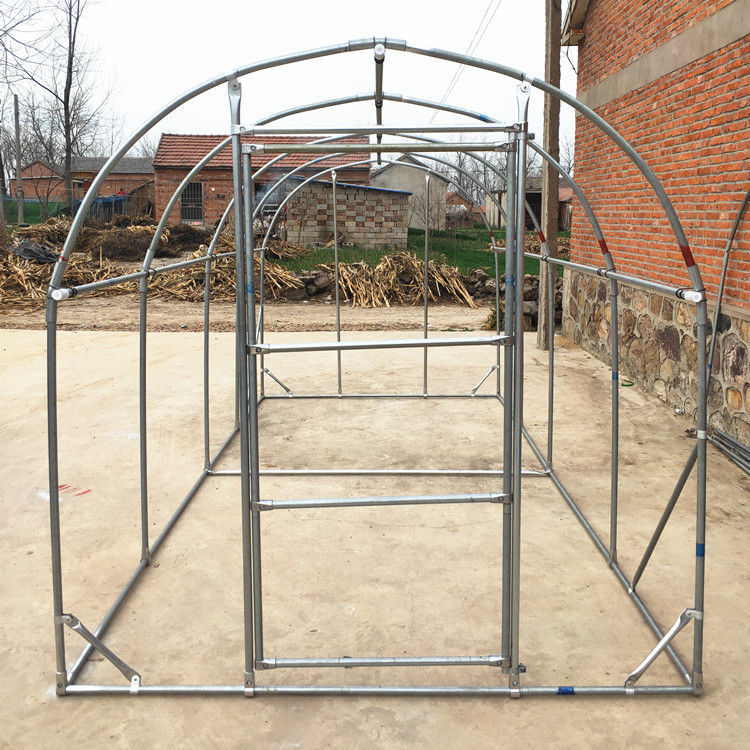家用温室大棚骨架阳台庭院多肉花棚暖房蔬菜植物冬季保温花房塑料6米