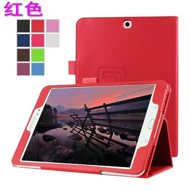 仁尼三星平板保护套sm-t555ct皮/p355ct815/t350/t550t715/t710防摔