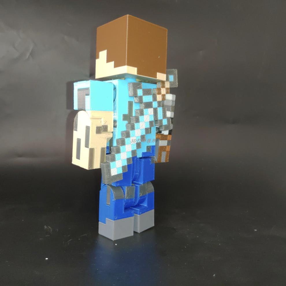 我的世界him人仔周边mcceris末影女王多关节可动模型玩具him怪兽学院