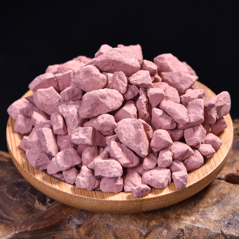 赤石脂500g赤符赤石土吃油脂红土可磨赤石脂粉中药材店铺药材大全