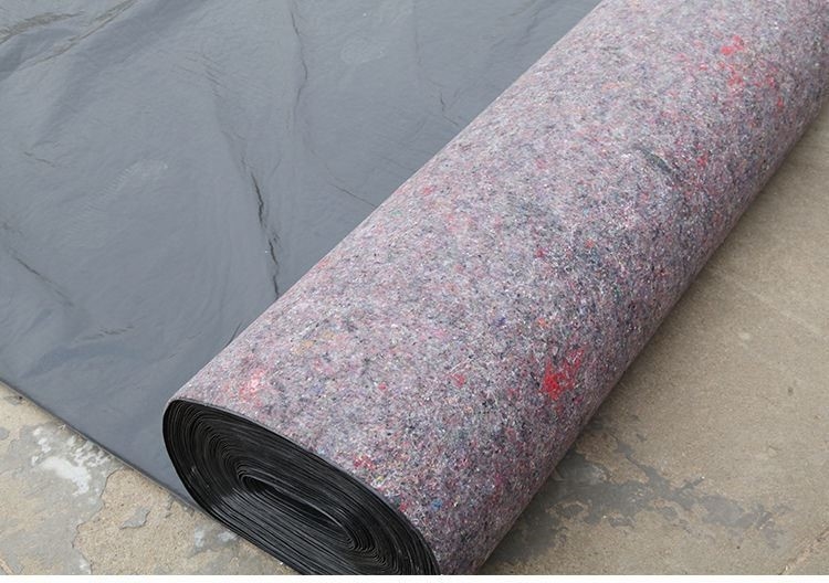 土工布大棚保温棉防草养殖屋顶毛毡布防水黑心棉保湿蔬菜水泥防寒透气