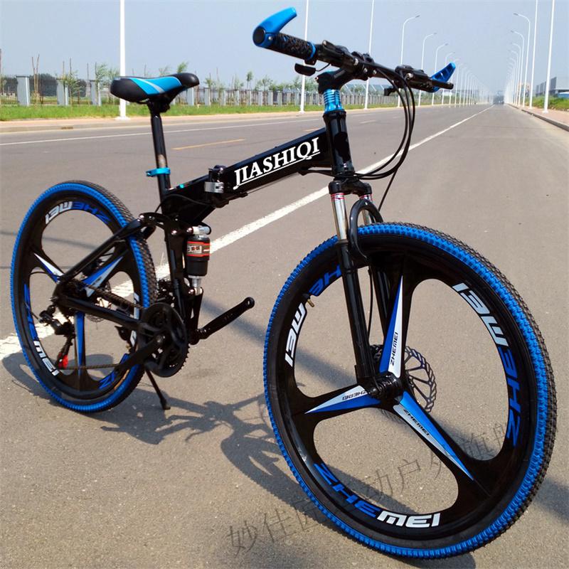 歆芭虎 2022新款 宝马可折叠铝合金超轻便携旅行自行车同款全避震双