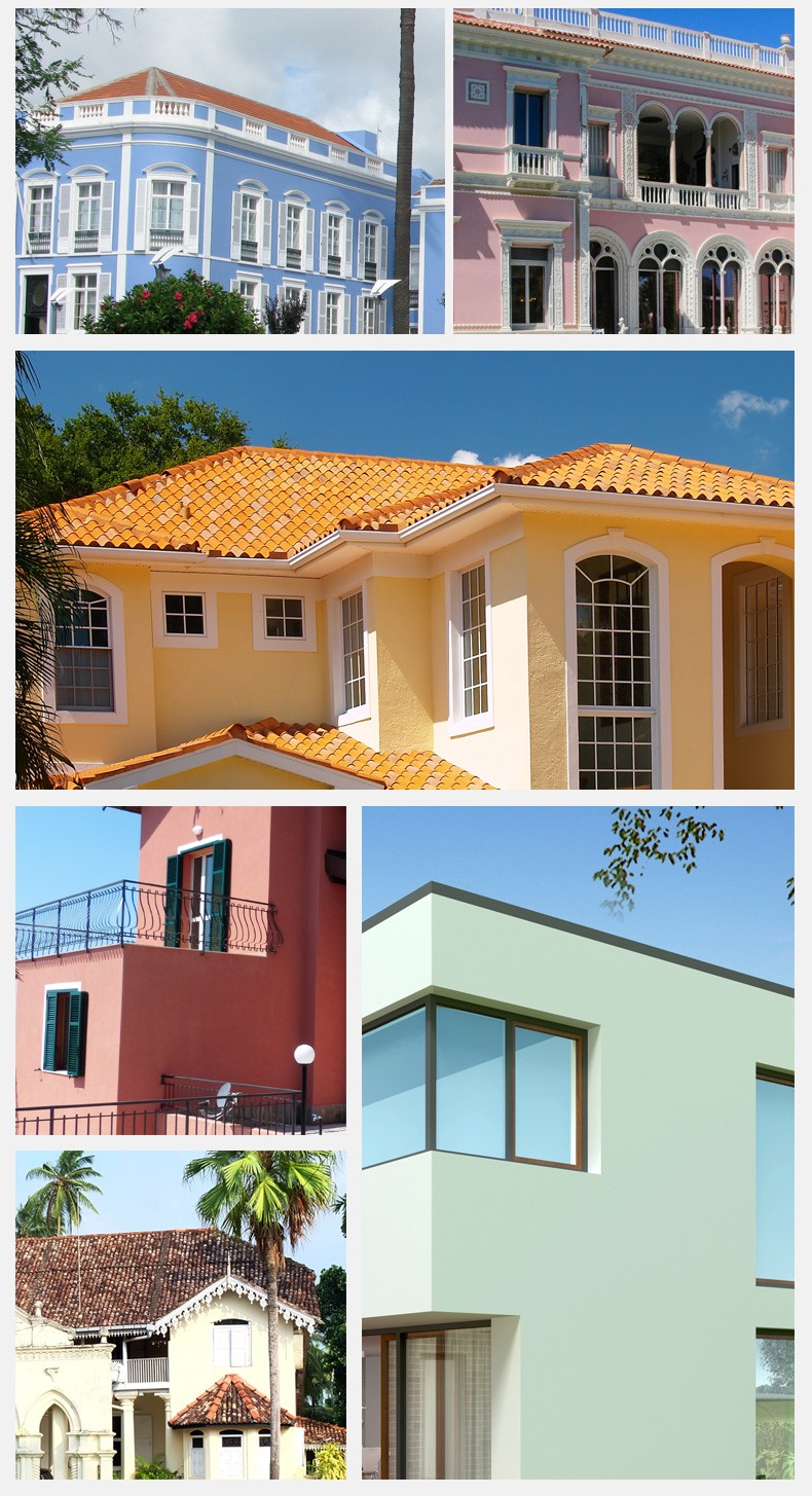 外墙漆 墙面乳胶漆室外用户外自刷防水耐久油漆白色 外墙涂料 外墙漆 