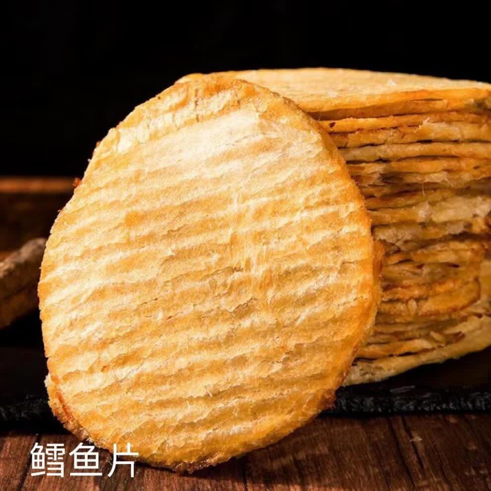 舌尖戏水-山东特产烤鱼片干马面鱼片鳕即食海鲜小吃零食品质狮子鱼