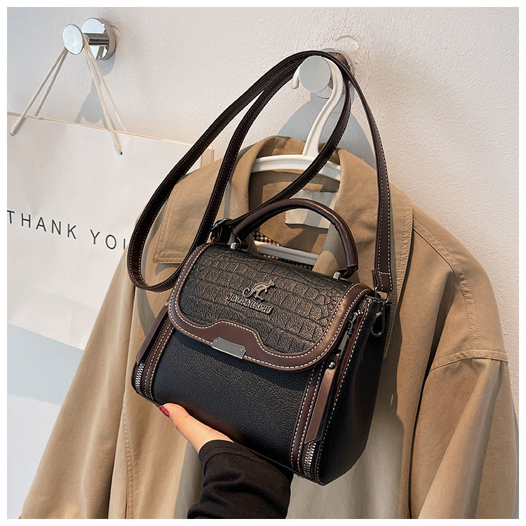 【特价捡漏】袋鼠品牌官网旗舰俐诺袋鼠真皮包包女2022年夏季时尚手提