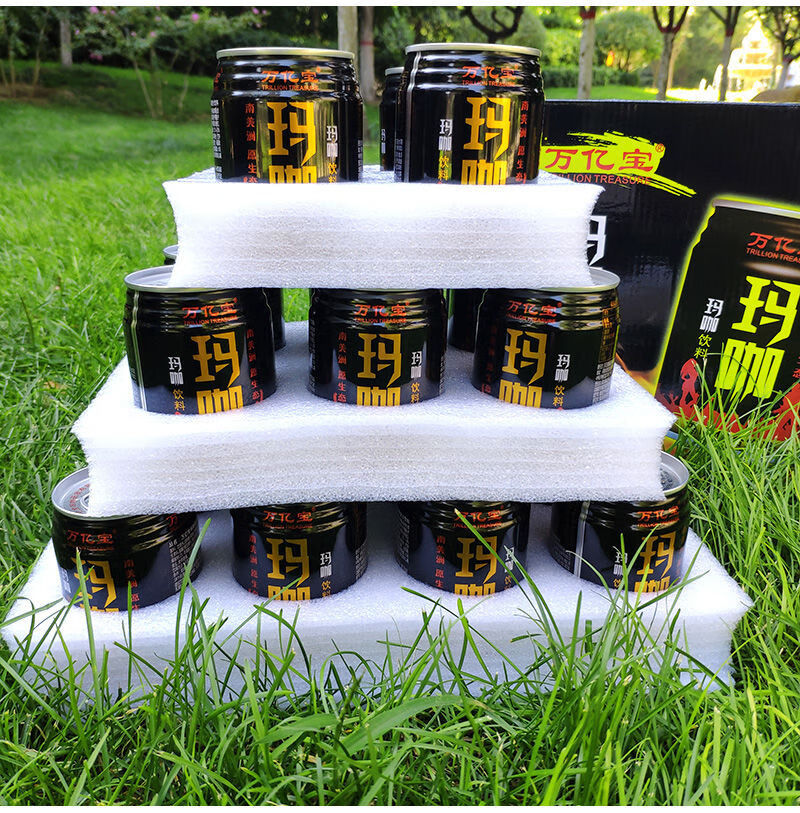 万亿宝玛咖饮料功能饮料运动能量健身饮料秘鲁黑玛咖248ml/罐 万亿宝