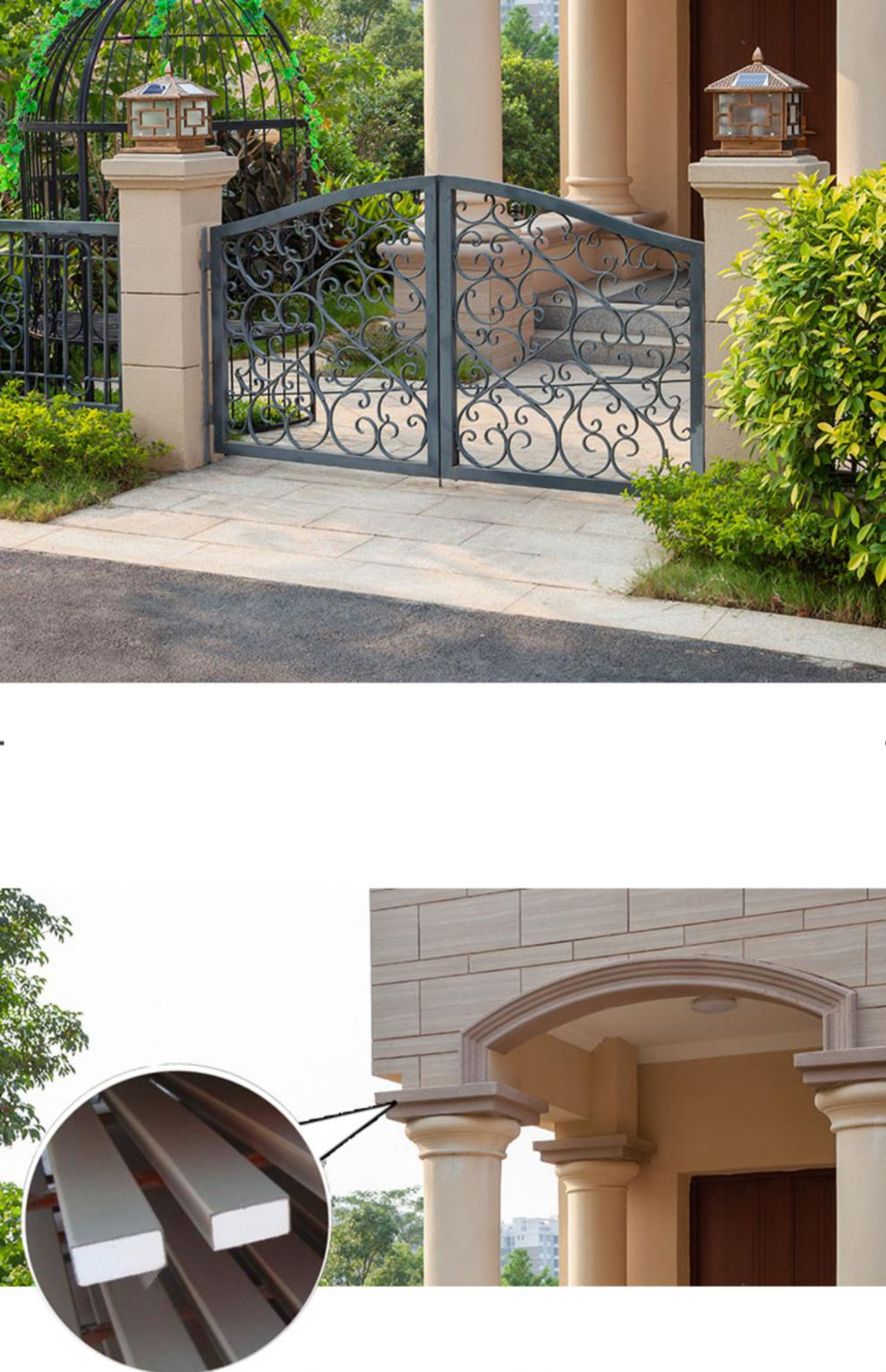 别墅屋檐eps泡沫线条欧式外墙造型自建房装饰腰线构件grc石膏线 10cmx