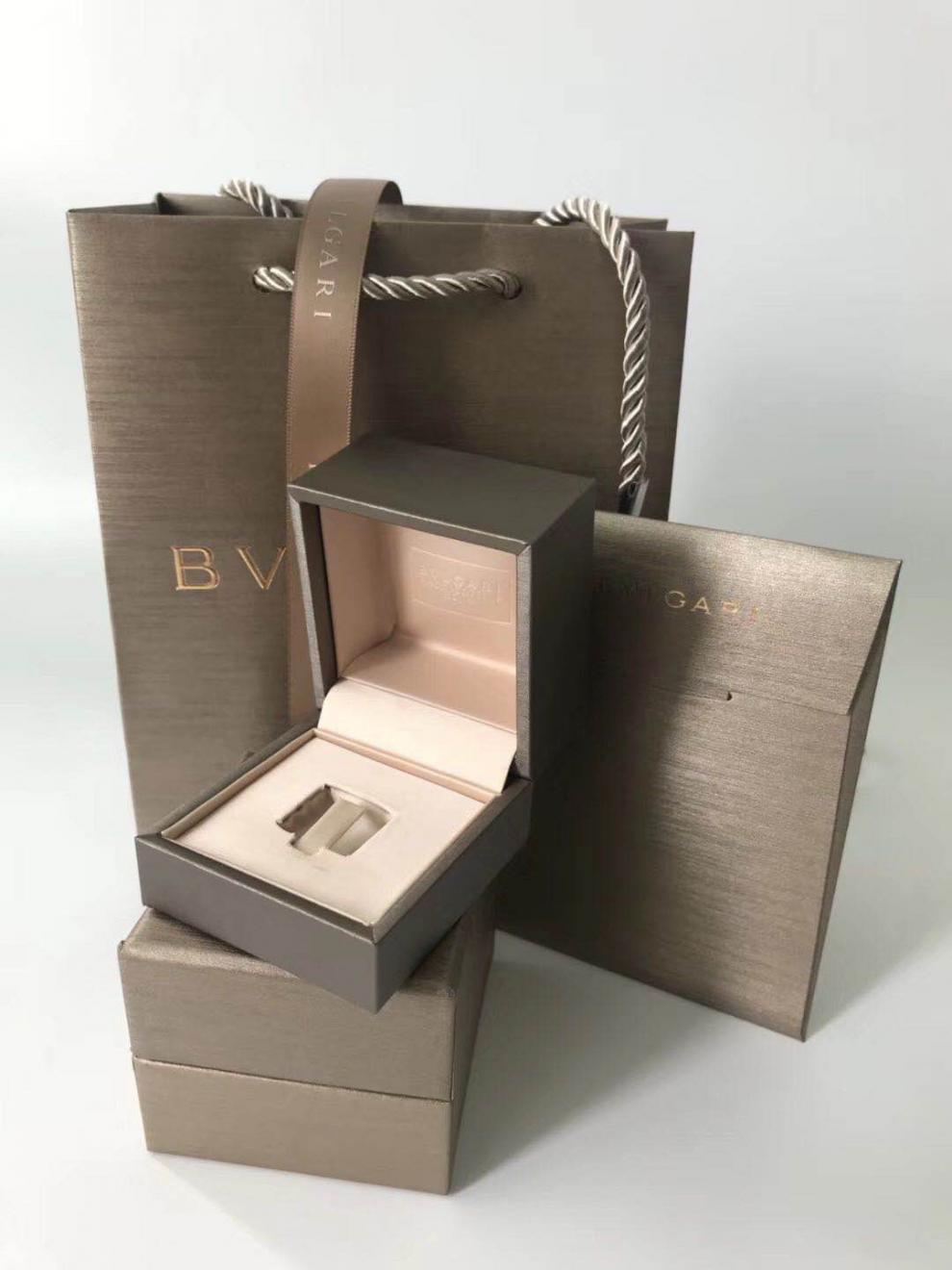 宝格丽礼盒空盒 饰品包装项链盒戒指盒手链手镯盒礼品收纳盒子 首饰