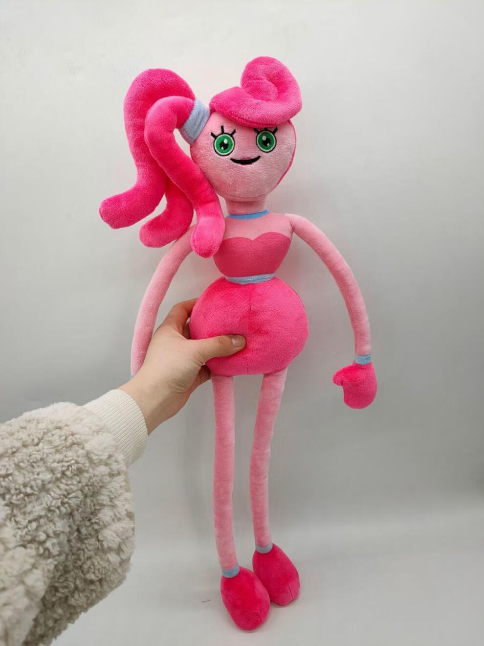 新品poppy playtime波比游戏周边毛绒玩具波比妈妈公仔玩偶布娃娃 粉