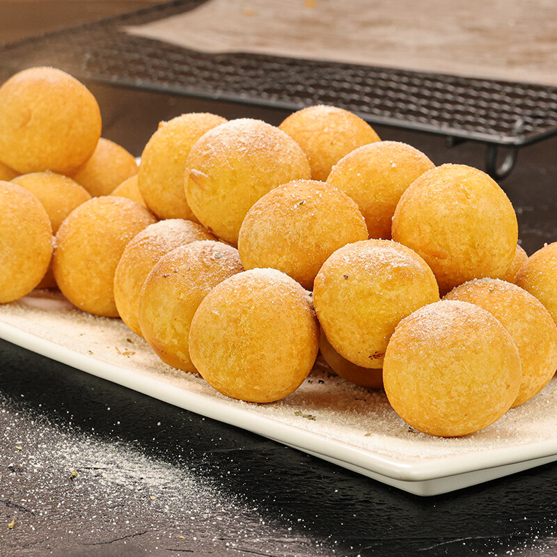 鲁姬香油炸芝士球韩式炸鸡用奶酪夹心芝士球网红油炸小吃半成品芝士味