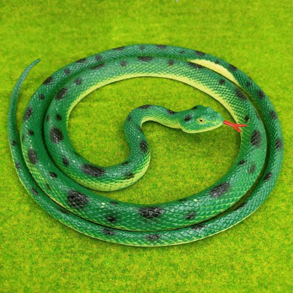 蛇玩具硅胶大号儿童玩具蛇蛇动物模型橡皮软胶吓人大假蛇眼镜蛇整蛊