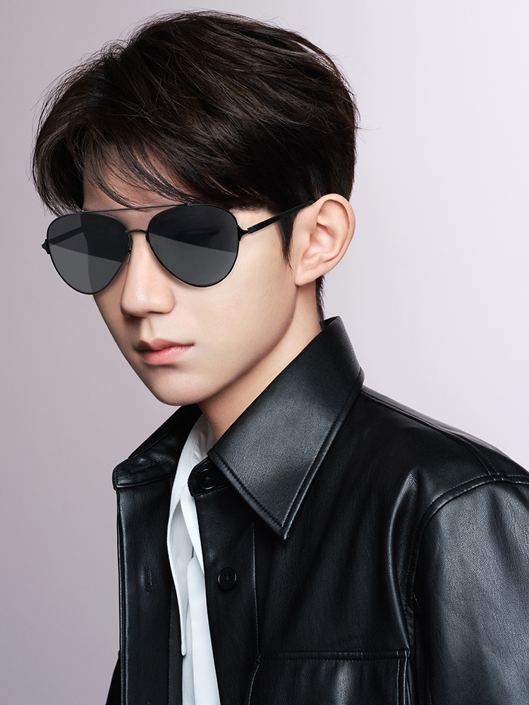 2022新款帕莎太阳镜偏光帕莎2022新款王源太阳眼镜帕沙男女开车有度数