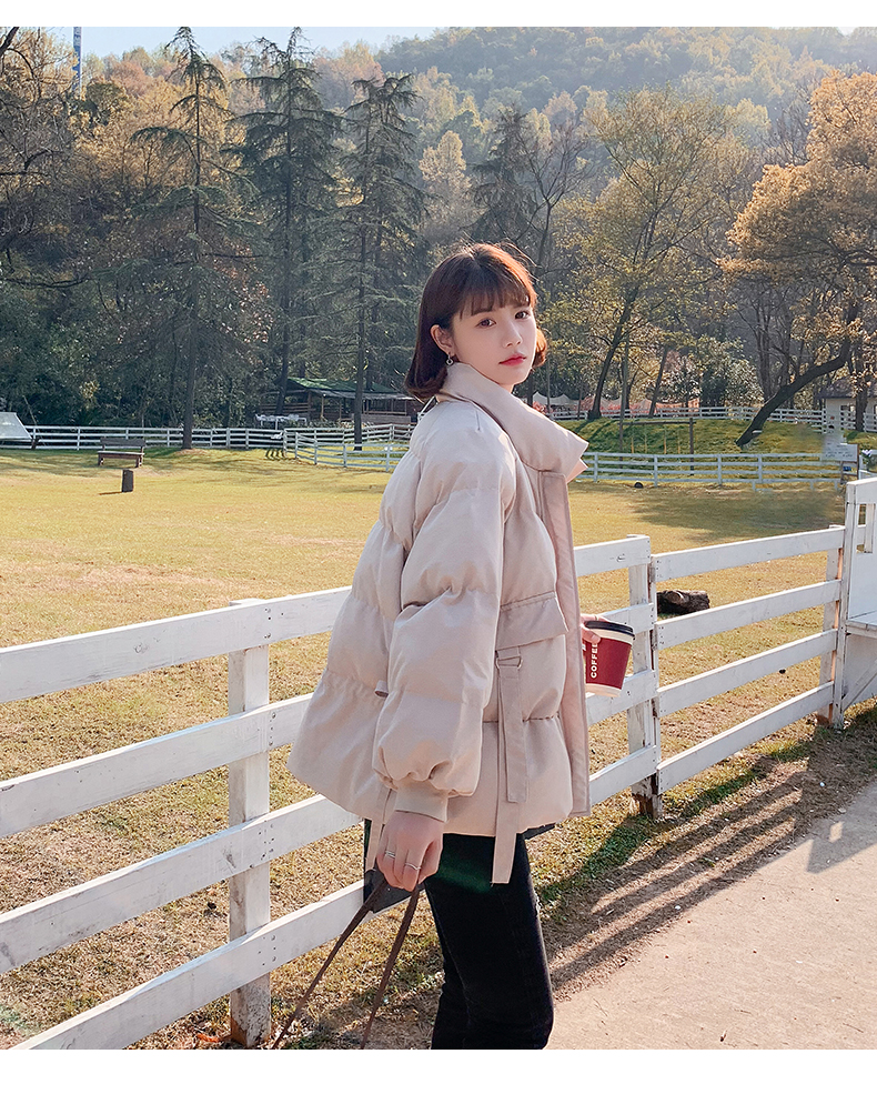 冬天衣服女生韩版羽绒服学生显瘦加厚面包服短款棉女宽松秋冬季外套