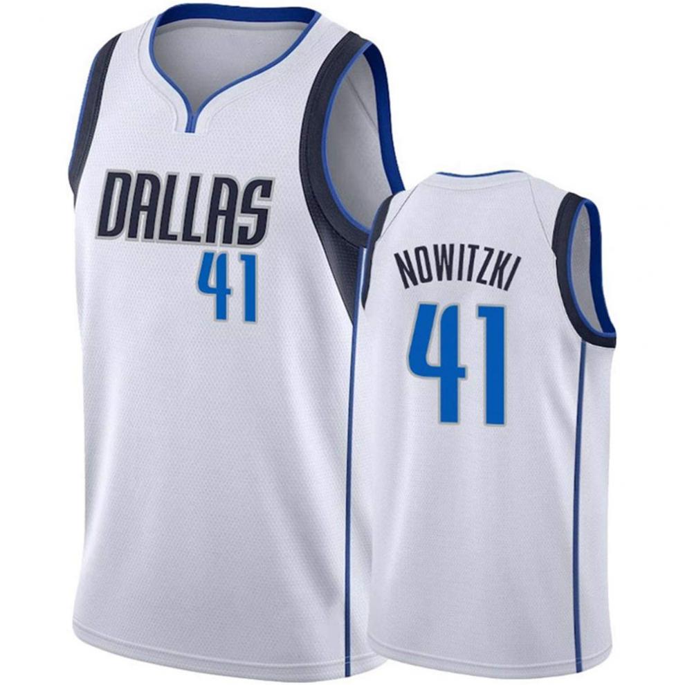 腾讯体育nba旗舰店同款独行侠41号德克诺维茨基球衣小牛nowitzki城市