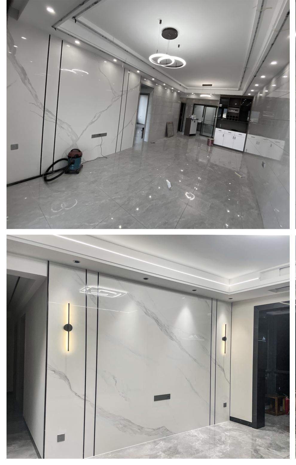 画凰 岩板电视背景墙800x2600连纹岩石大板大气轻奢背景墙电视墙岩板