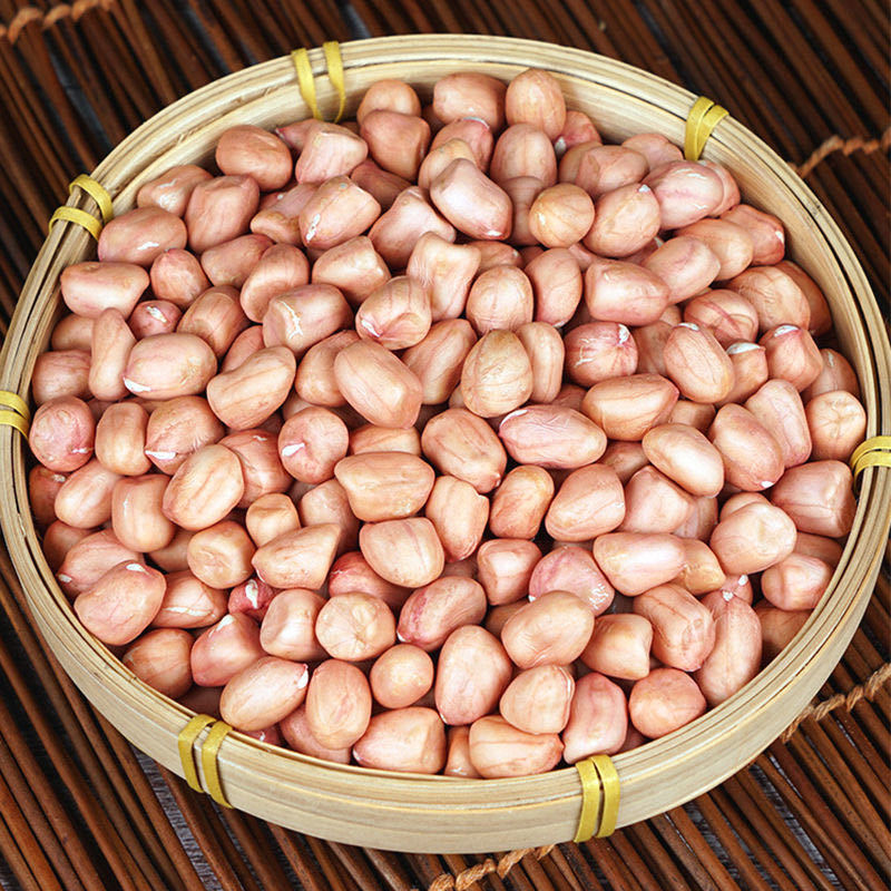 2021新货精选粉皮花生米批发原味花生粉皮花生米原味花生批发 5斤长粒