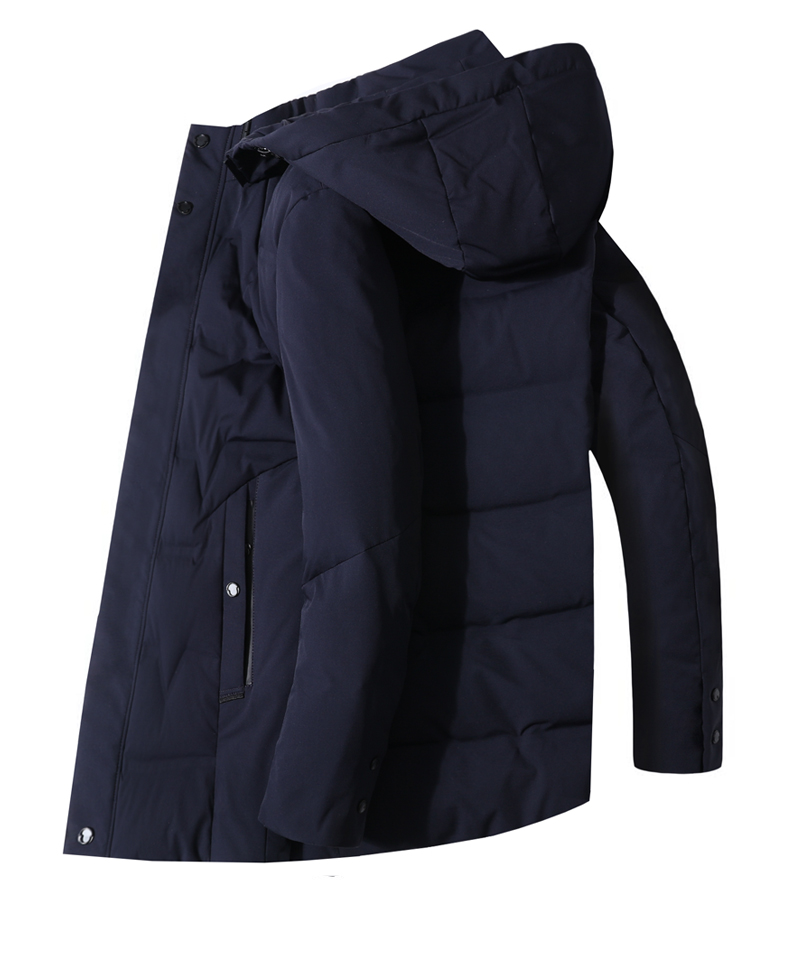 伯莎丹顿轻奢品牌男装大码羽绒服冬季男士保暖加厚胖子加肥加大户外