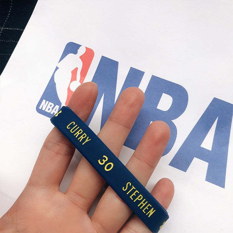 腾讯官方旗舰同款新配色手环nba球星30号同款运动篮球手环限量版硅胶