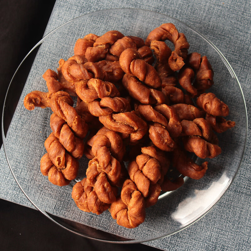 盐城特产伍佑糖麻花油炸甜麻花昌275g×4盒江苏 伍佑脆饼280克×2盒