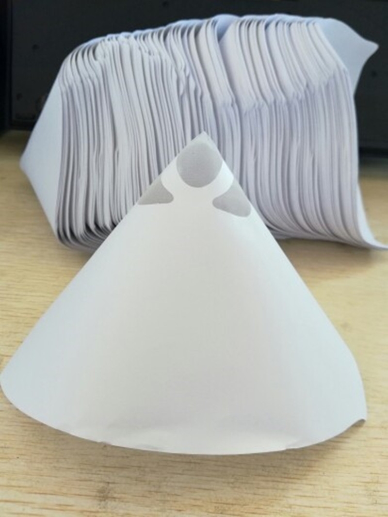 纸漏斗过滤网一次性汽车喷漆涂料过滤器100目120目油漆工具 100目200