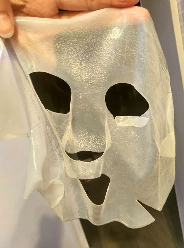 rc生物纤维清洁面膜kt胶原蛋白清洁毛孔控油吸油脂粉刺 10片【图片