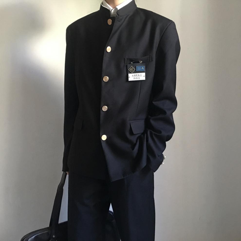 【cos日本高中校服男】dk制服一套中山装男热血高校服日系jk西服男