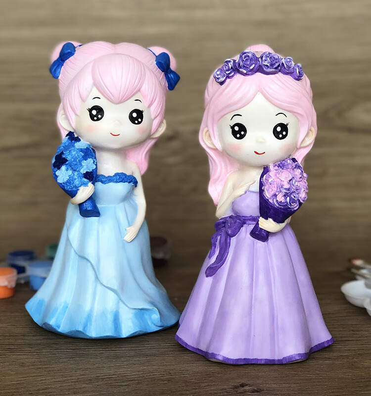 【创意礼物】困困紫色史迪仔公仔玩偶史迪仔库洛米美乐蒂耐摔搪胶白坯