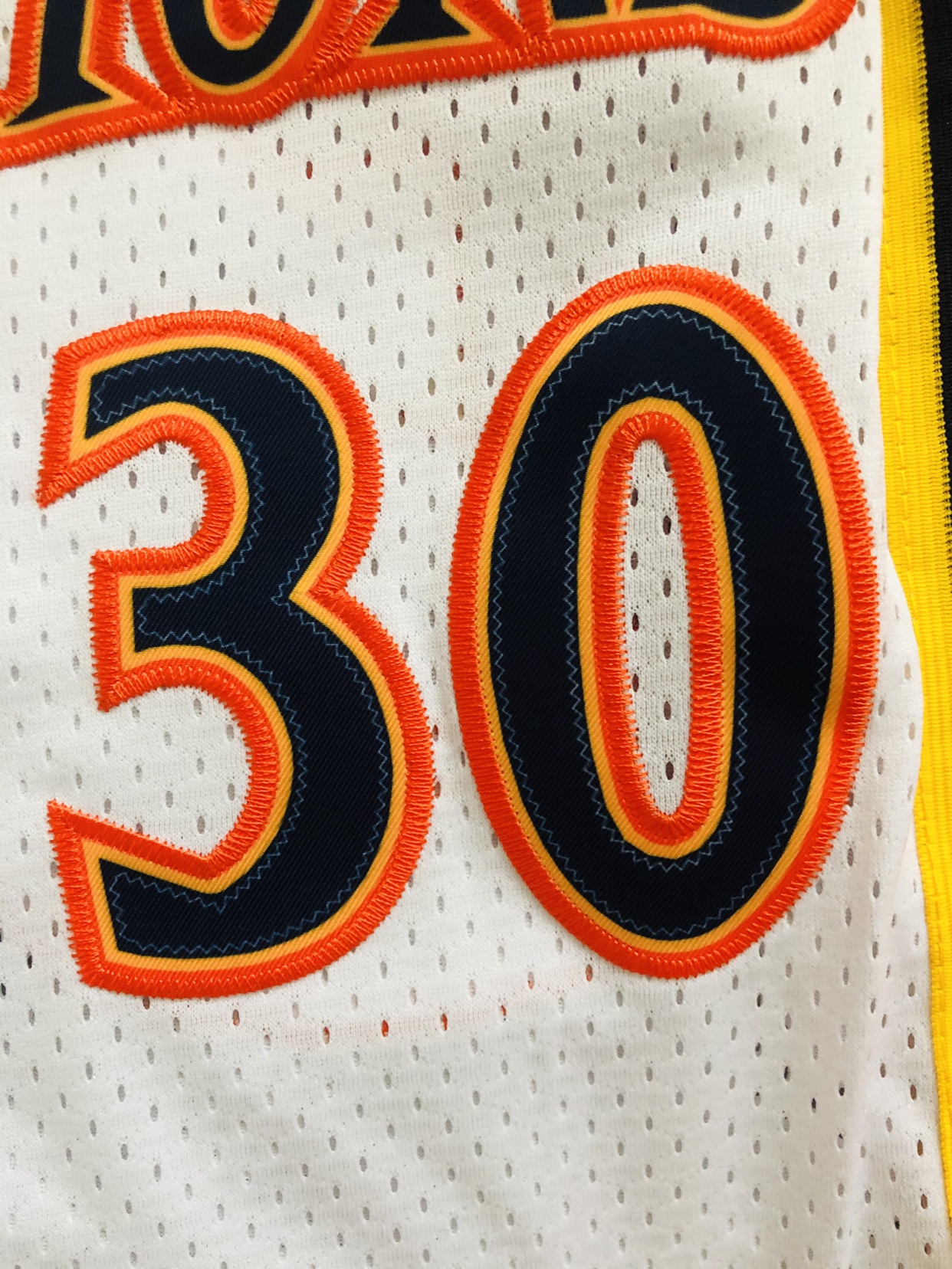 斯蒂芬curry球迷库里30号球衣勇士队篮球服复古刺绣男女运动网眼背心