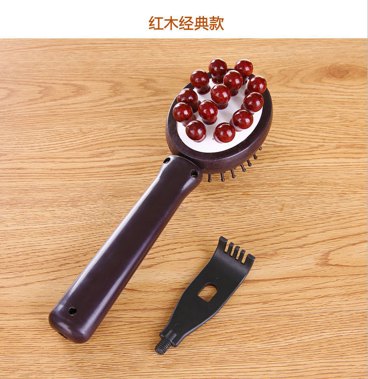 橡胶锤按摩捶背的小锤弹簧颈部背部腰部腿部老年养身锤 伸缩按摩捶