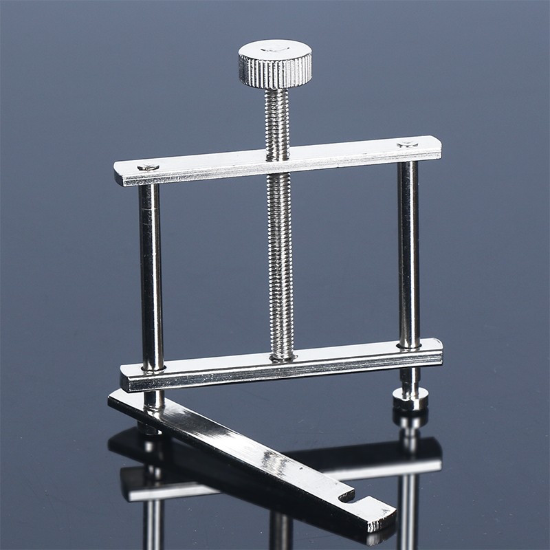 夹烧杯链蝴蝶夹小号中号特大号英式德式锌合金双顶丝铝铁质铁架台德式