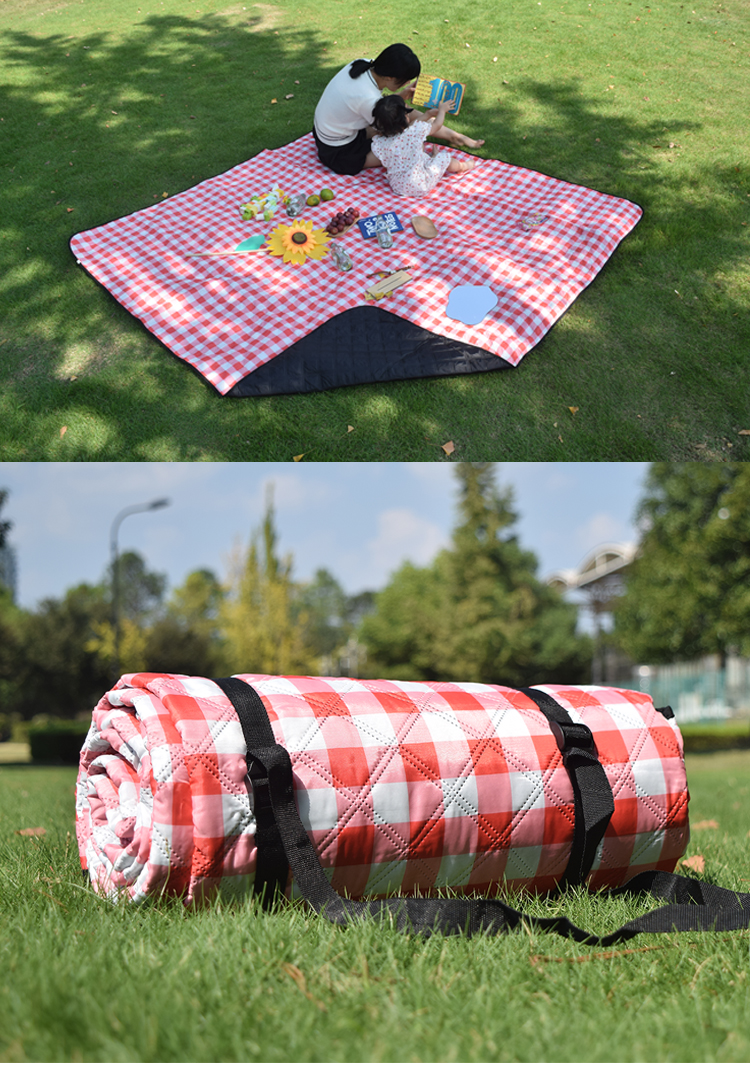 黑鹿超声波野餐垫同款加大加厚防水防潮野外帐篷地垫春游草坪户外坐垫